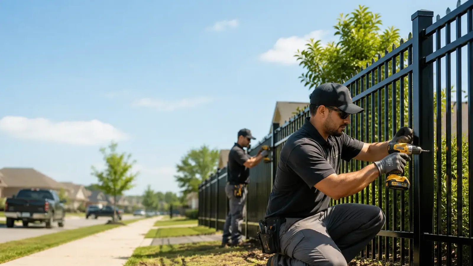 Metal Fence Installation in Fairdale, WV